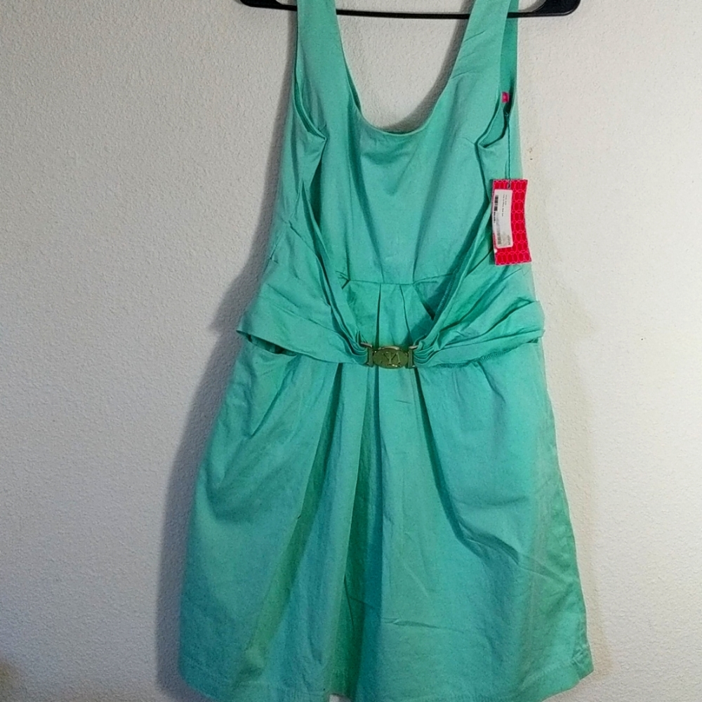 NWT Lissa Mar Dress -Lady Di Dress Mint Green Size 10
